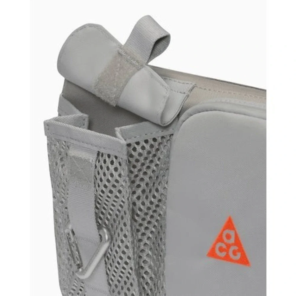 Nike ACG DAYMAX Cross-Body Bag HJ8180-009 Gray / Orange New